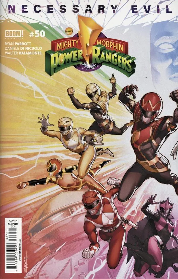 Cover of Mighty Morphin Power Rangers #50
