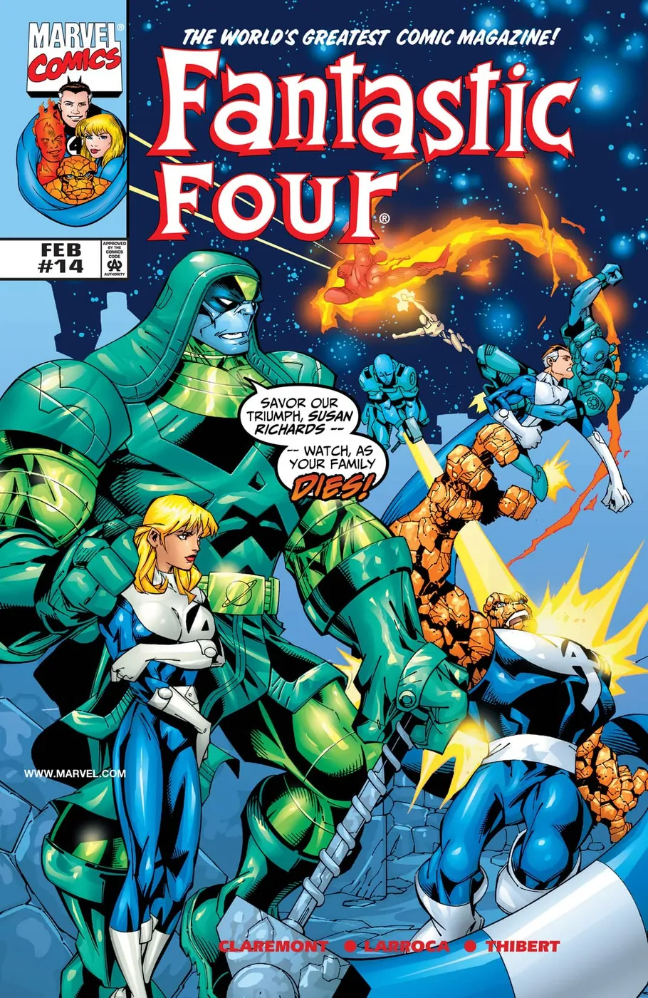 Cover of Fantastic Four #14