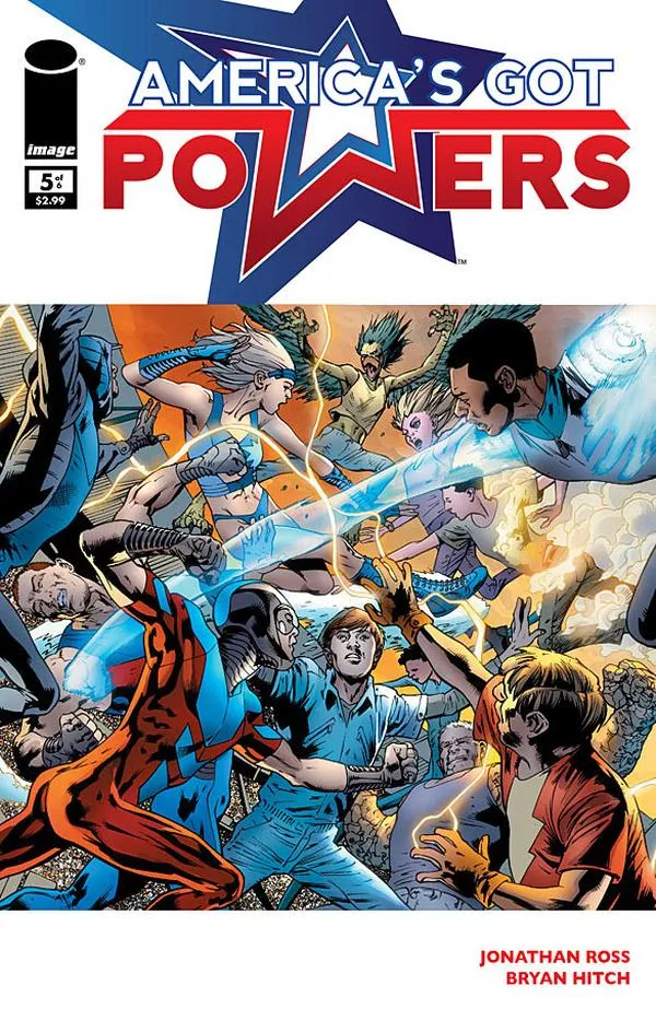 Cover of America's Got Powers #5