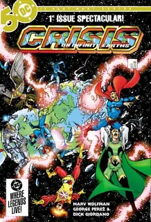 Cover of Crisis on Infinite Earths #1
