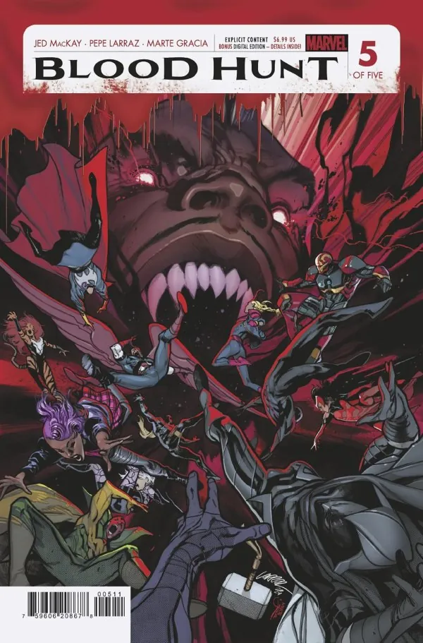 Cover of Blood Hunt: Red Band #5