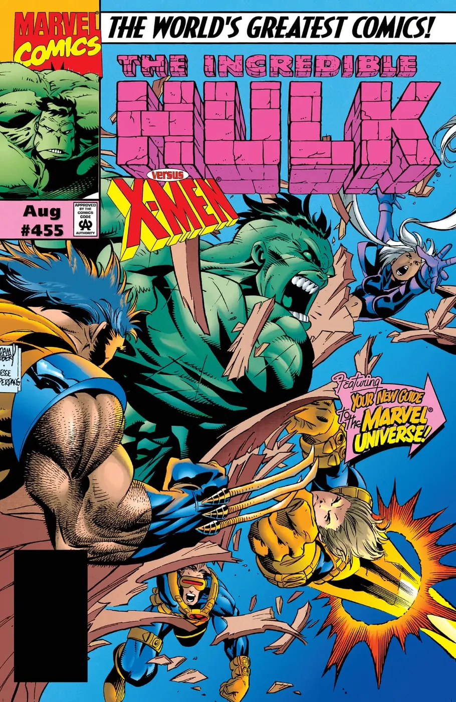 Cover of The Incredible Hulk #455