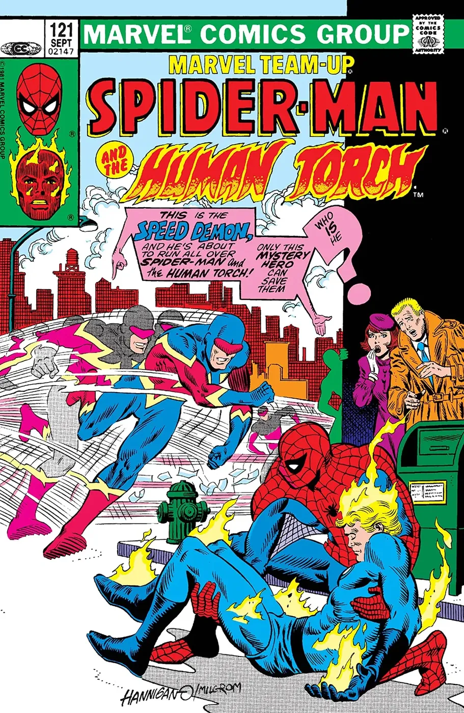 Cover of Marvel Team-Up #121