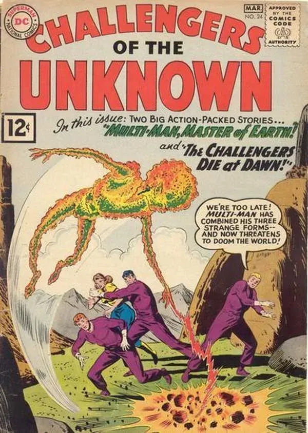 Cover of Challengers of the Unknown #24