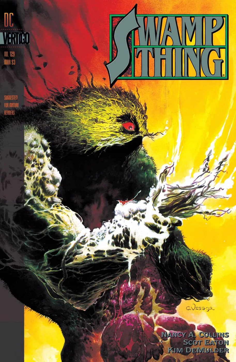 Cover of Swamp Thing #129