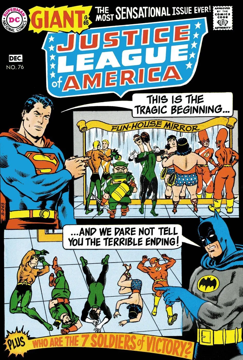 Cover of Justice League of America #76