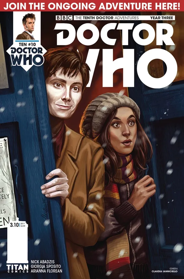 Cover of Doctor Who: The Tenth Doctor, Year Three #10