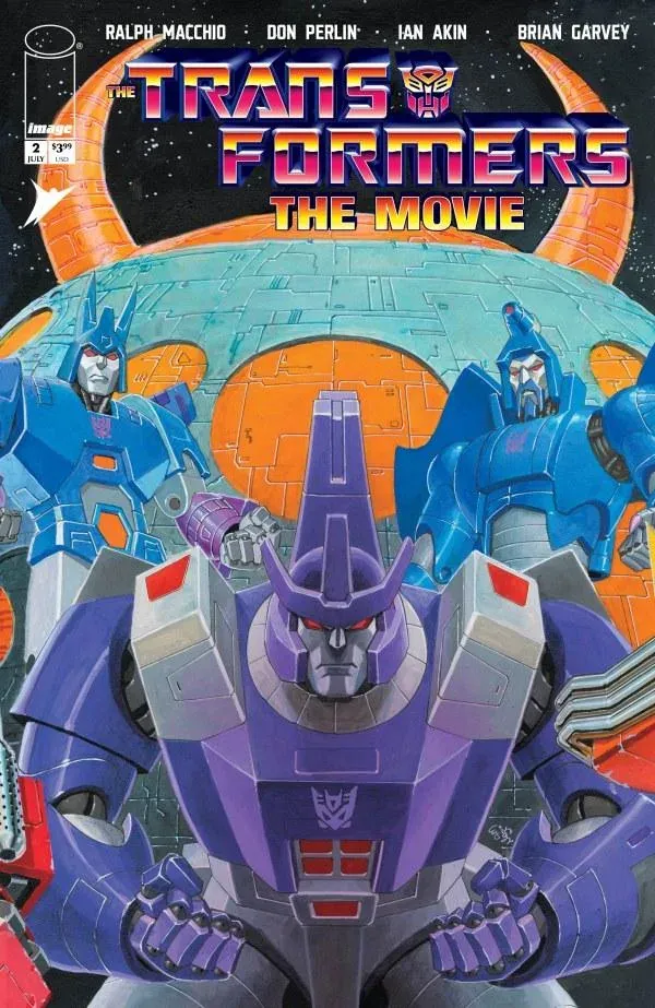 Cover of The Transformers: The Movie 40th Anniversary Edition #2