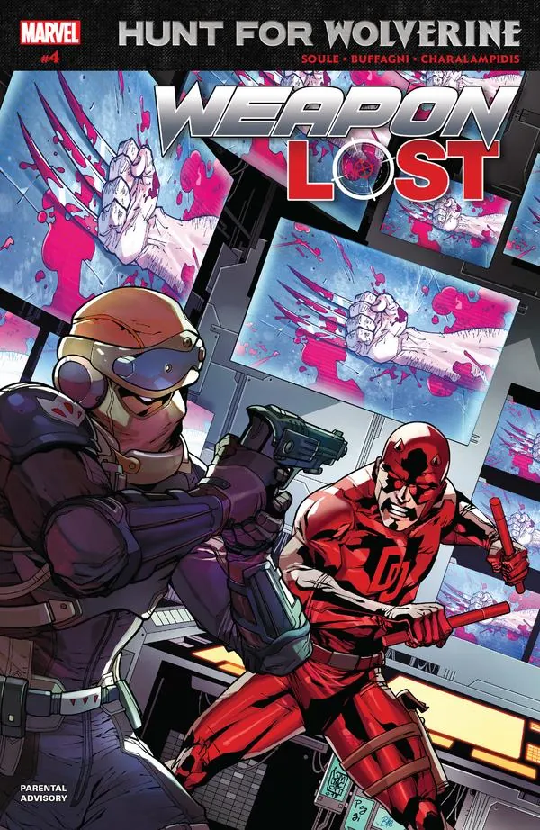 Cover of Hunt for Wolverine: Weapon Lost #4