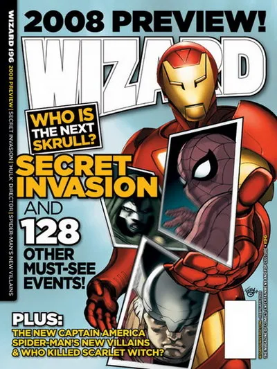 Cover of Wizard: The Comics Magazine #196