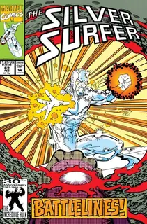 Cover of Silver Surfer #62