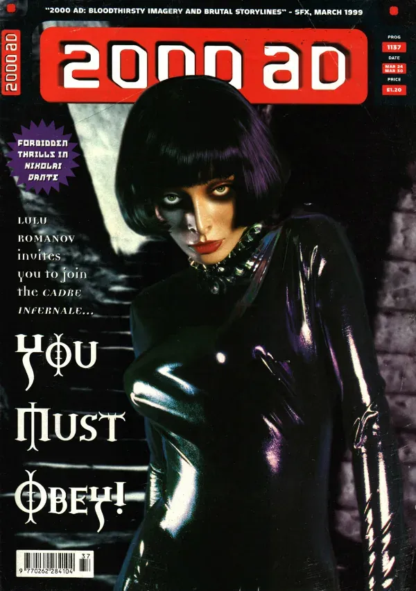 Cover of 2000 AD #1137