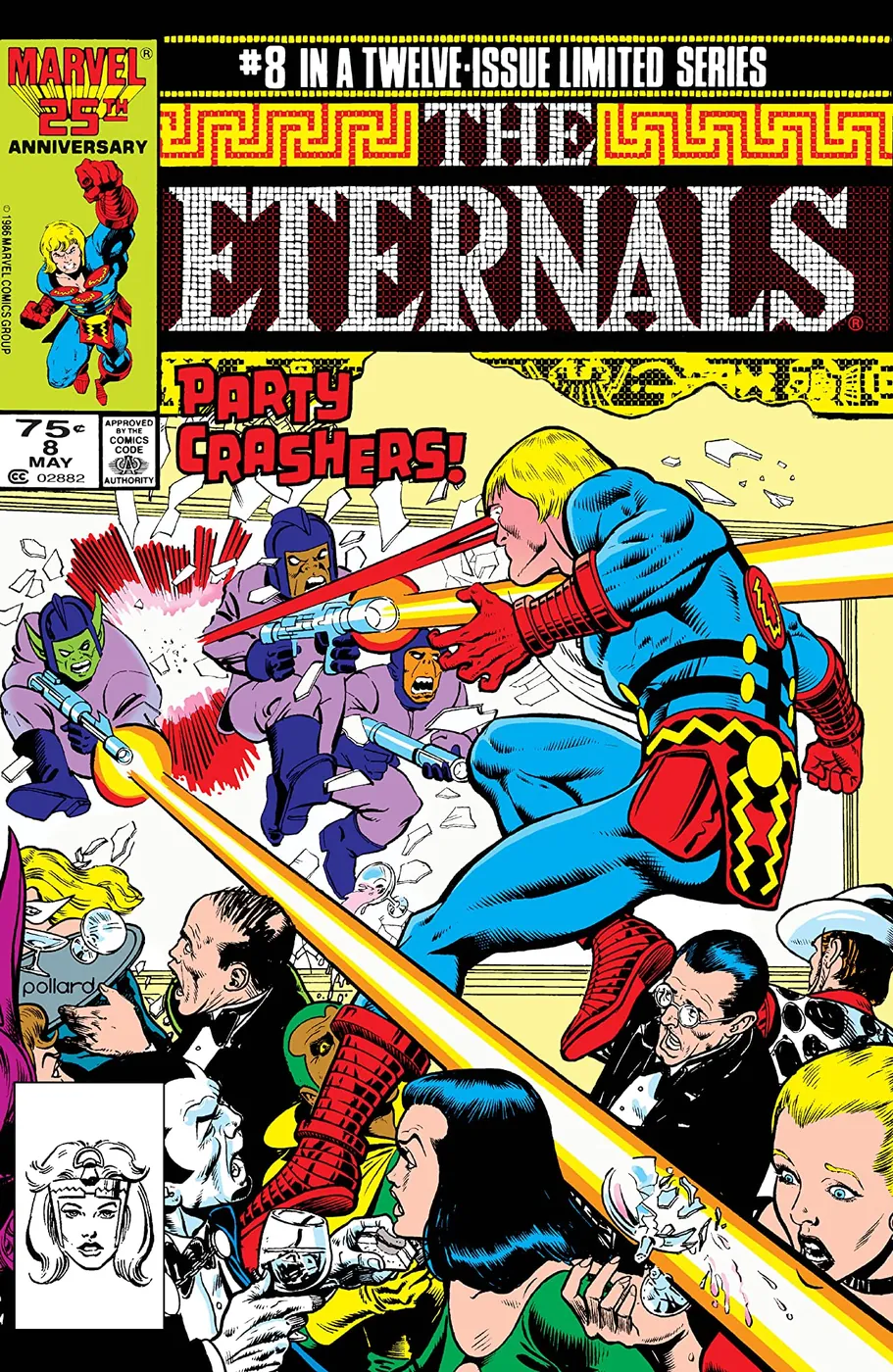 Cover of Eternals #8