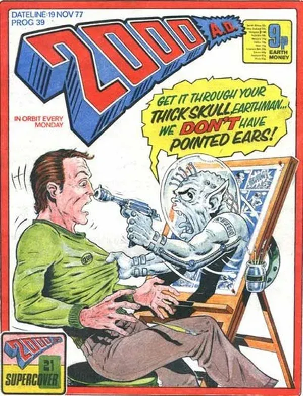 Cover of 2000 AD #39