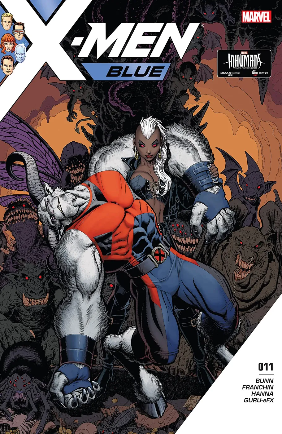 Cover of X-Men: Blue #11