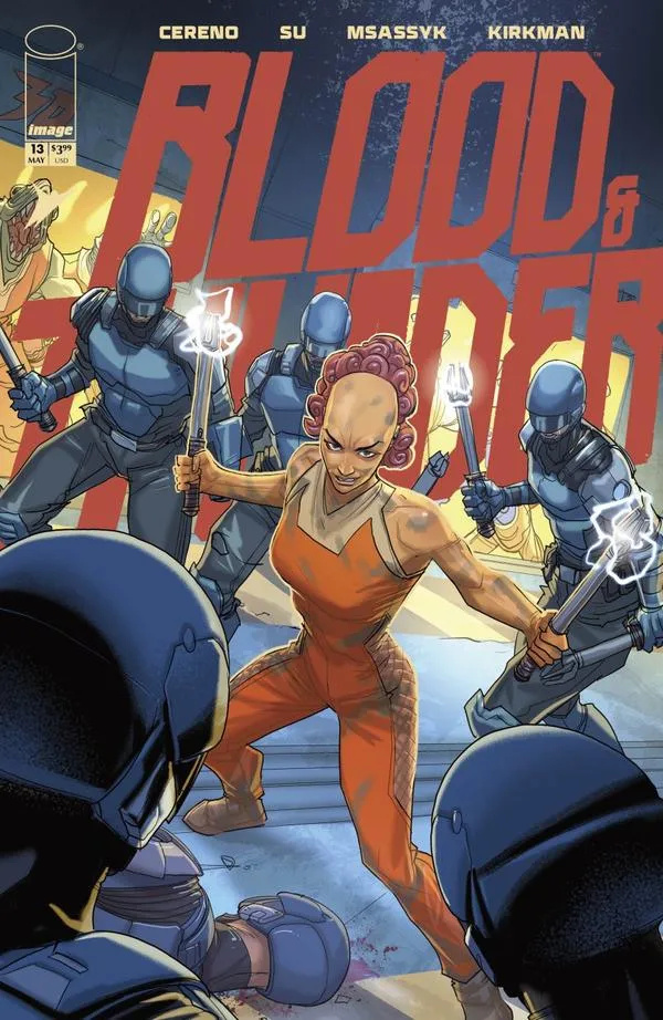 Cover of Blood & Thunder #13
