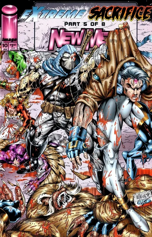 Cover of NewMen #10