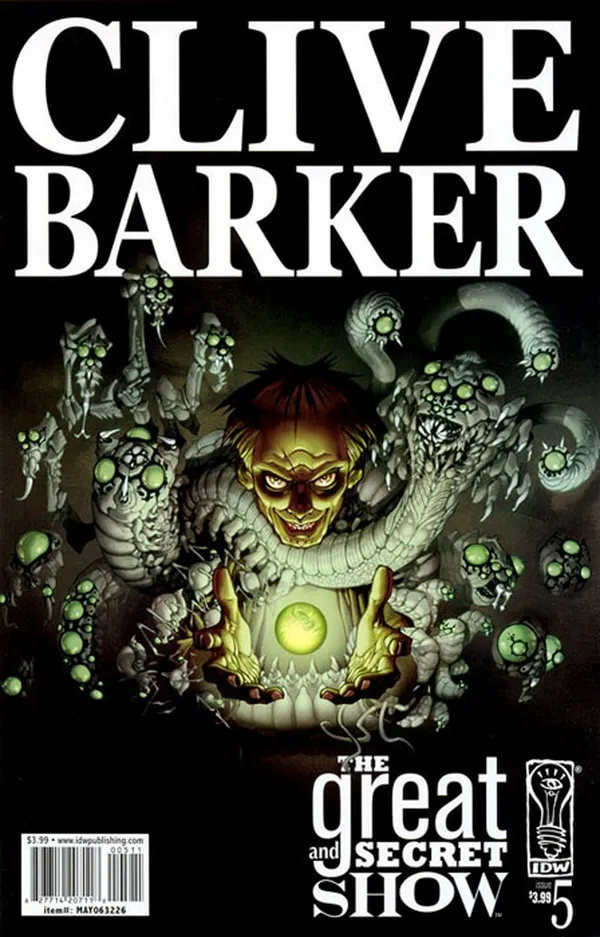 Cover of Clive Barker's The Great and Secret Show #5