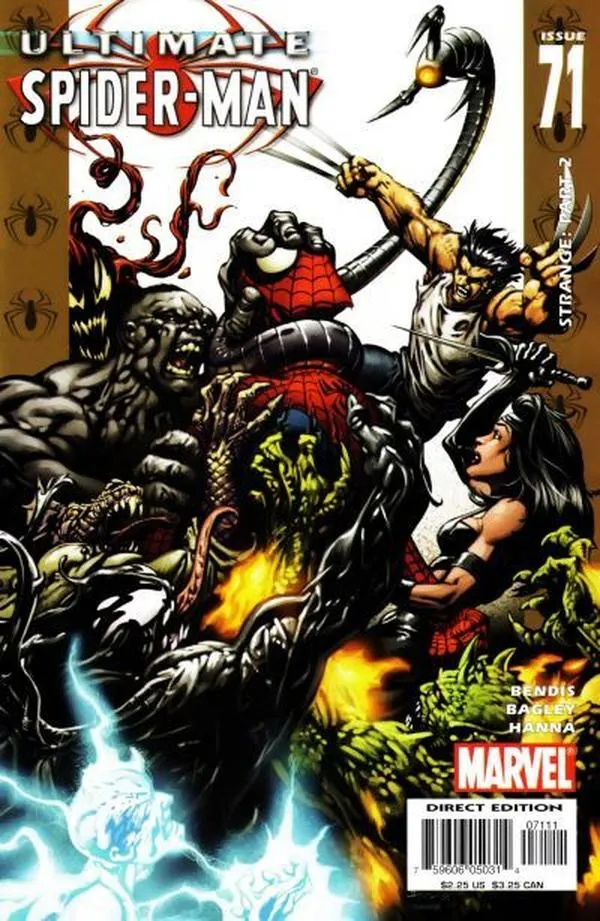 Cover of Ultimate Spider-Man #71