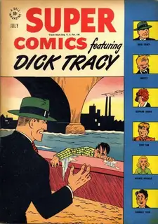 Cover of Super Comics #110