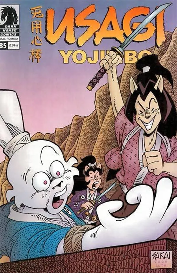 Cover of Usagi Yojimbo #85