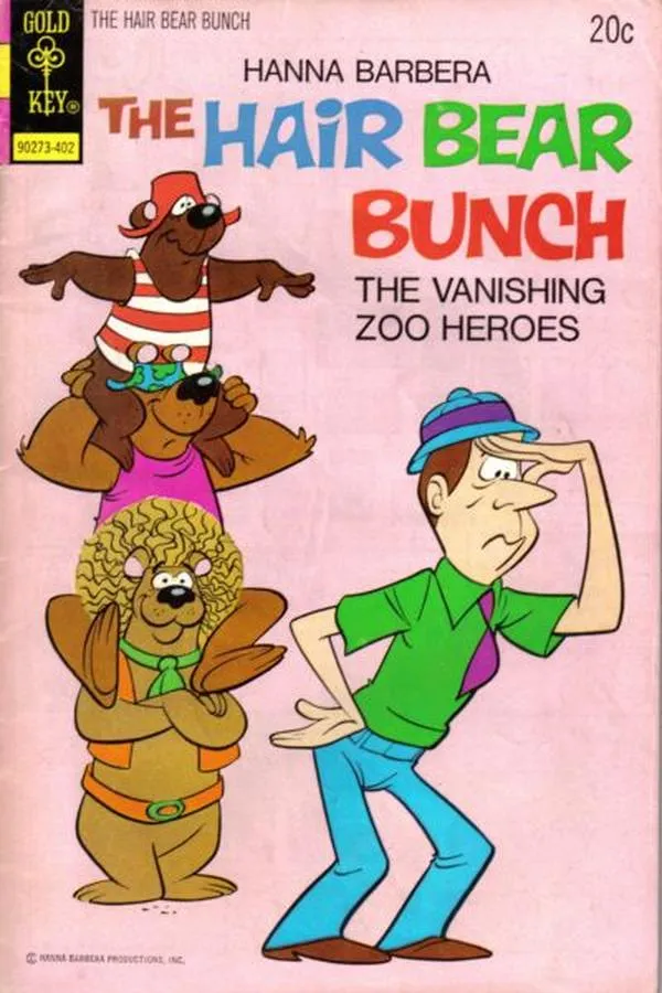 Cover of Hanna-Barbera the Hair Bear Bunch #9