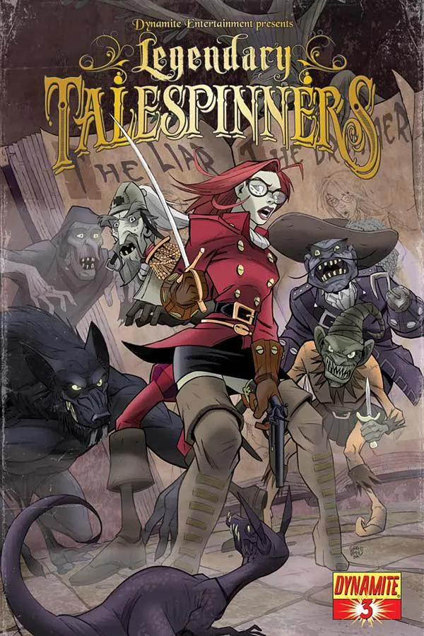 Cover of Legendary Talespinners #3