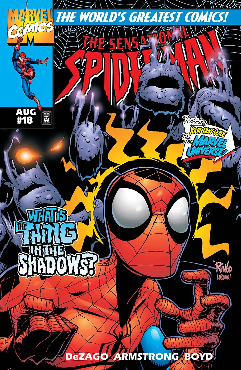 Cover of The Sensational Spider-Man #18