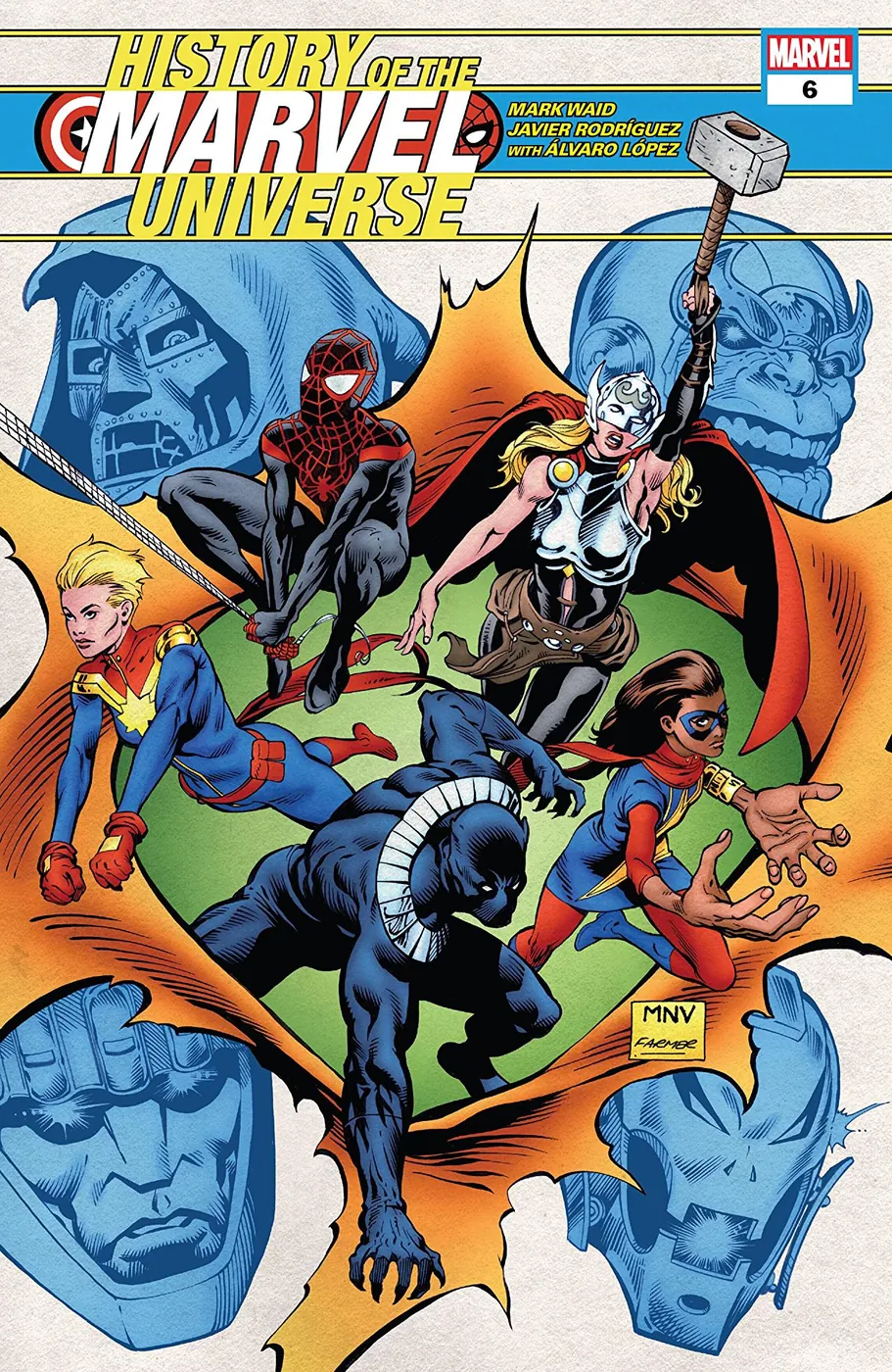 Cover of History of the Marvel Universe #6