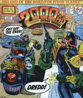 Cover of 2000 AD #463