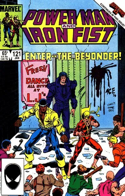 Cover of Power Man and Iron Fist #121