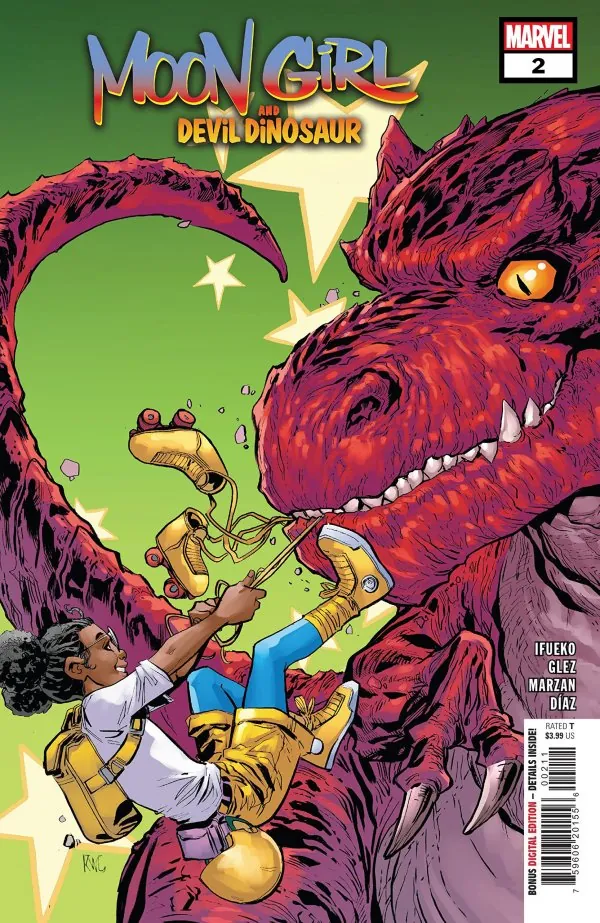 Cover of Moon Girl and Devil Dinosaur #2
