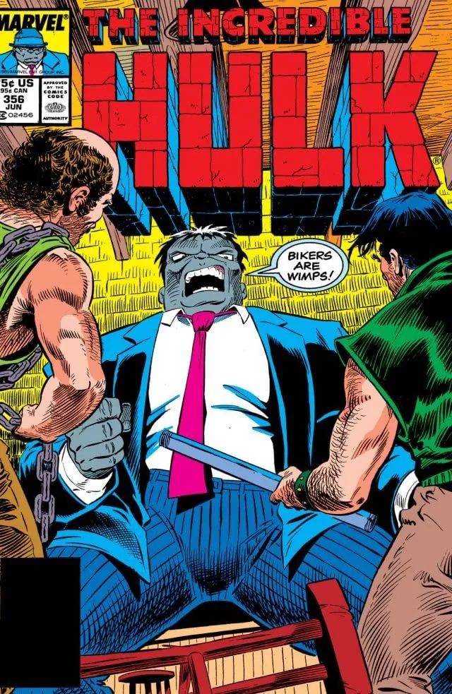Cover of The Incredible Hulk #356