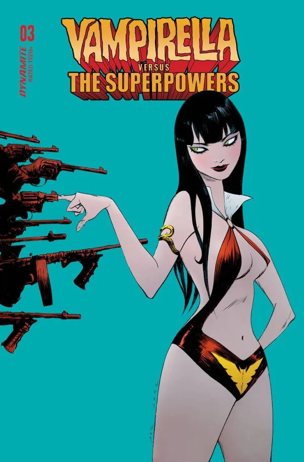 Cover of Vampirella versus the Superpowers #3