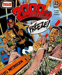 Cover of 2000 AD #210