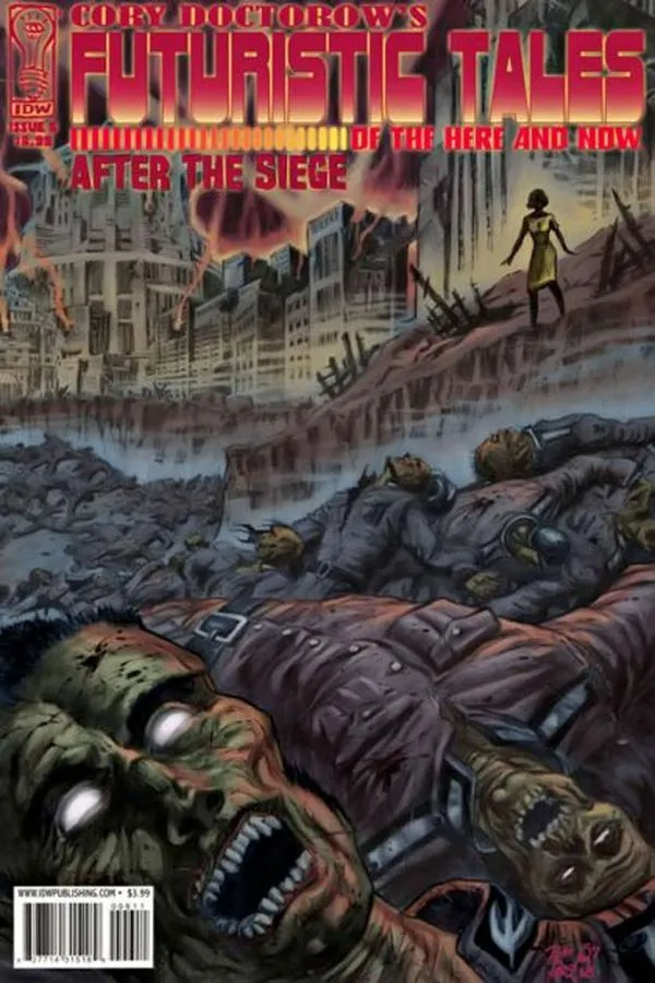 Cover of Cory Doctorow's Futuristic Tales of the Here and Now #6