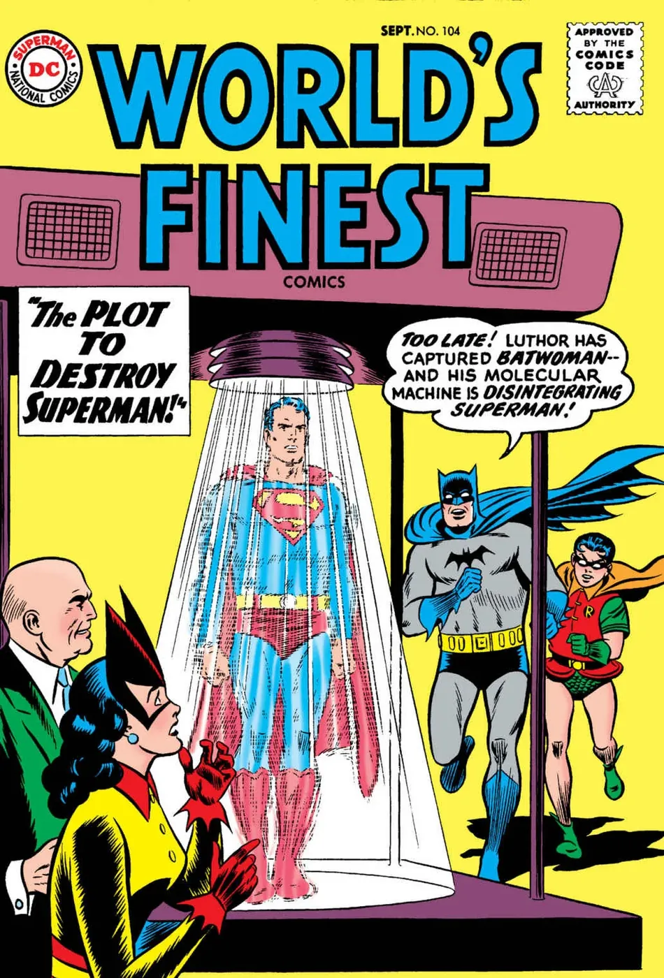 Cover of World's Finest Comics #104