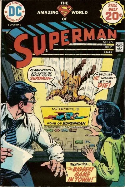 Cover of Superman #277