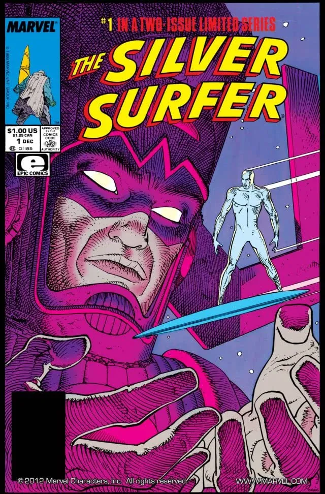 Cover of The Silver Surfer #1