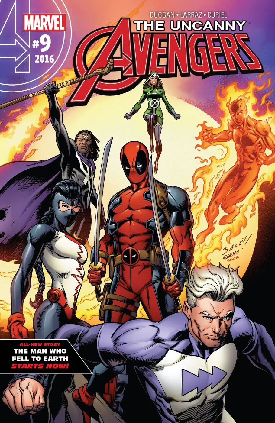 Cover of Uncanny Avengers #9