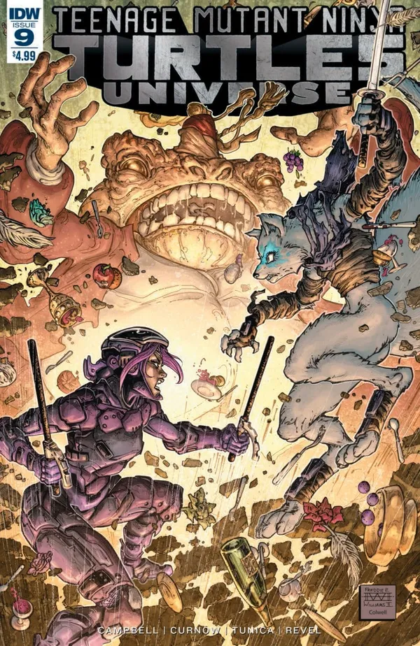 Cover of Teenage Mutant Ninja Turtles Universe #9