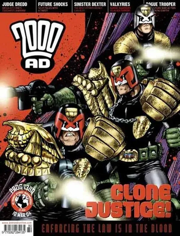 Cover of 2000 AD #1380