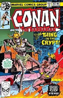 Cover of Conan the Barbarian #92