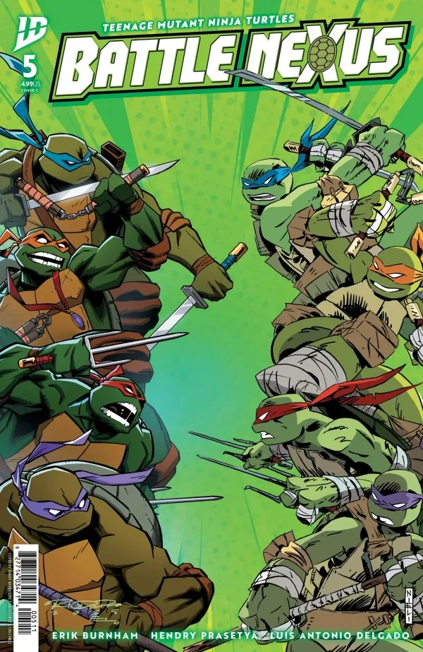 Cover of Teenage Mutant Ninja Turtles: Battle Nexus #5