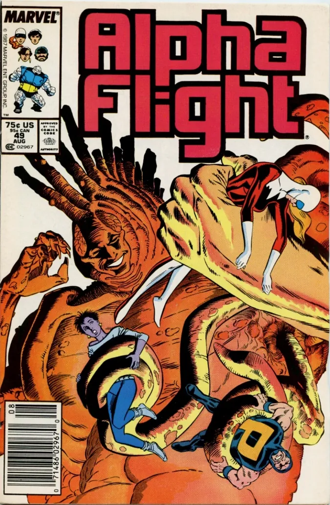 Cover of Alpha Flight #49