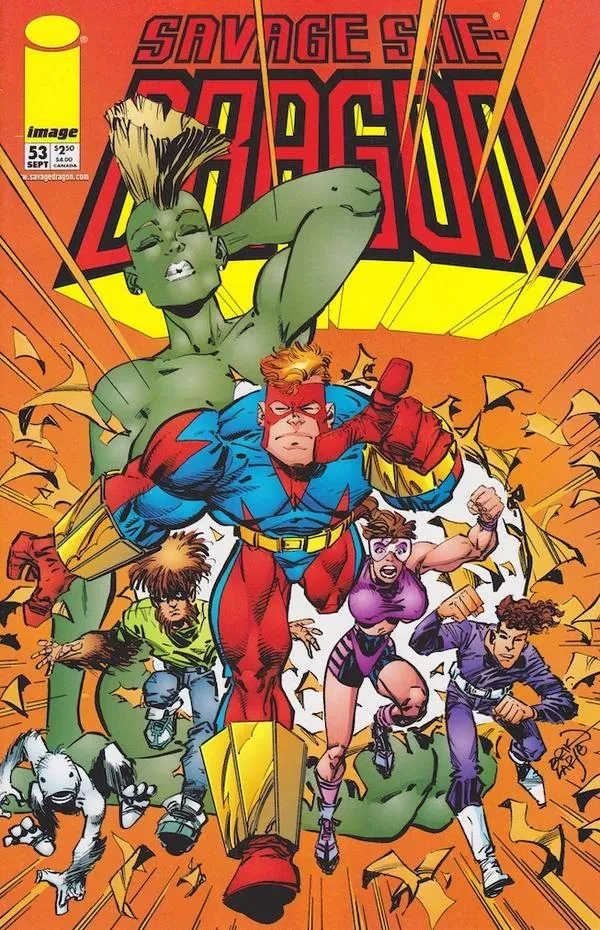 Cover of Savage Dragon #53