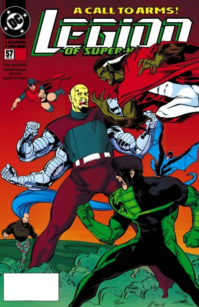 Cover of Legion of Super-Heroes #57