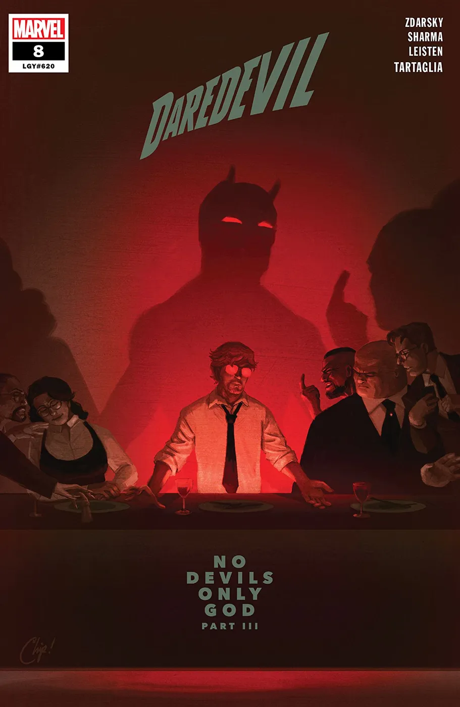 Cover of Daredevil #8 (620)