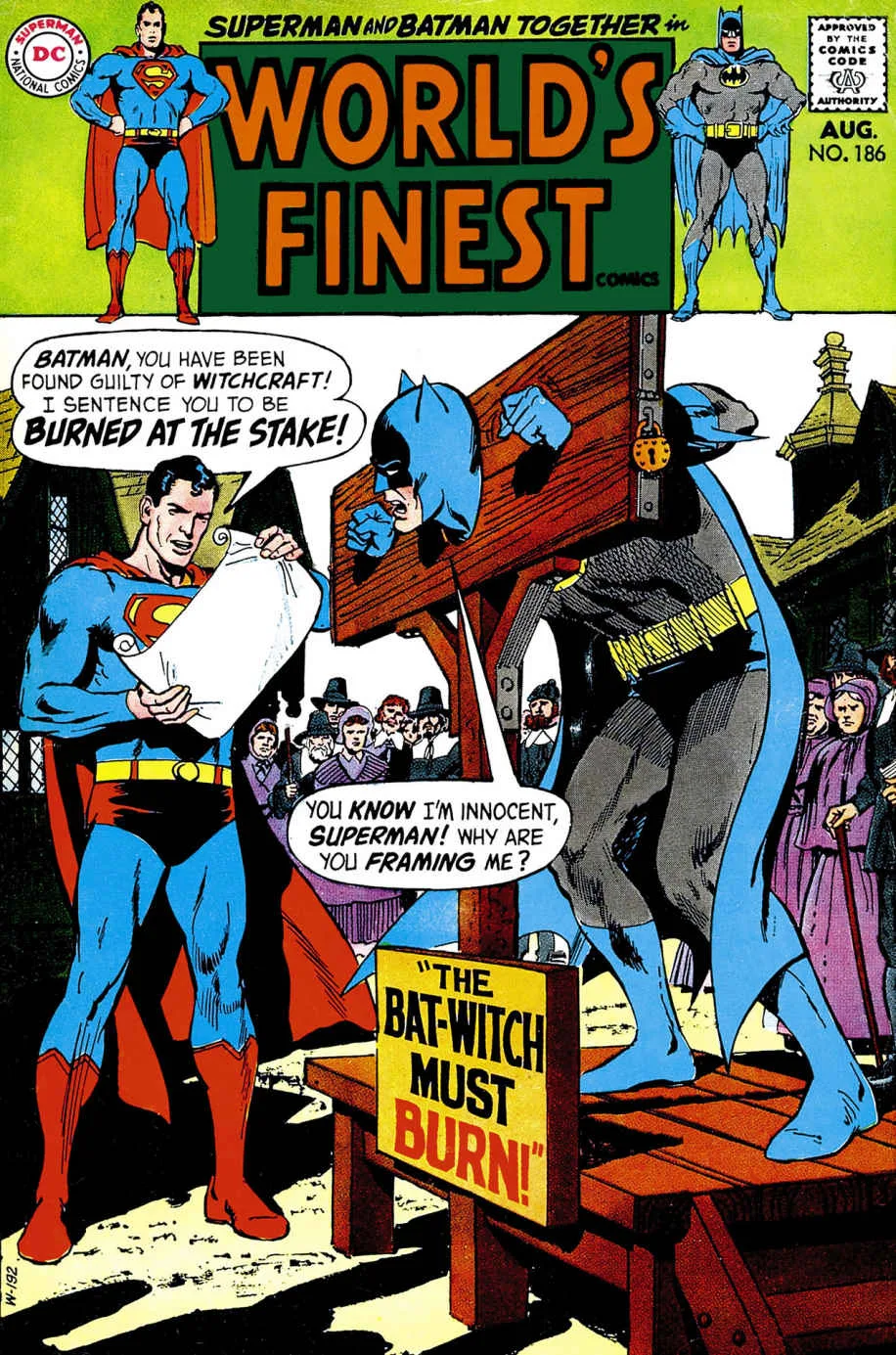 Cover of World's Finest Comics #186