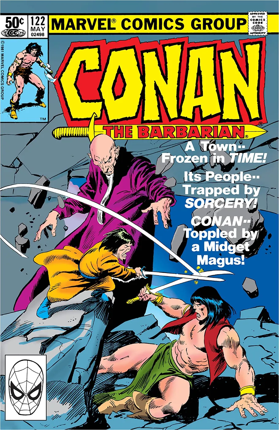 Cover of Conan the Barbarian #122
